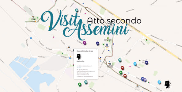 Anteprima mappa interattiva VisitAssemini Atto secondo